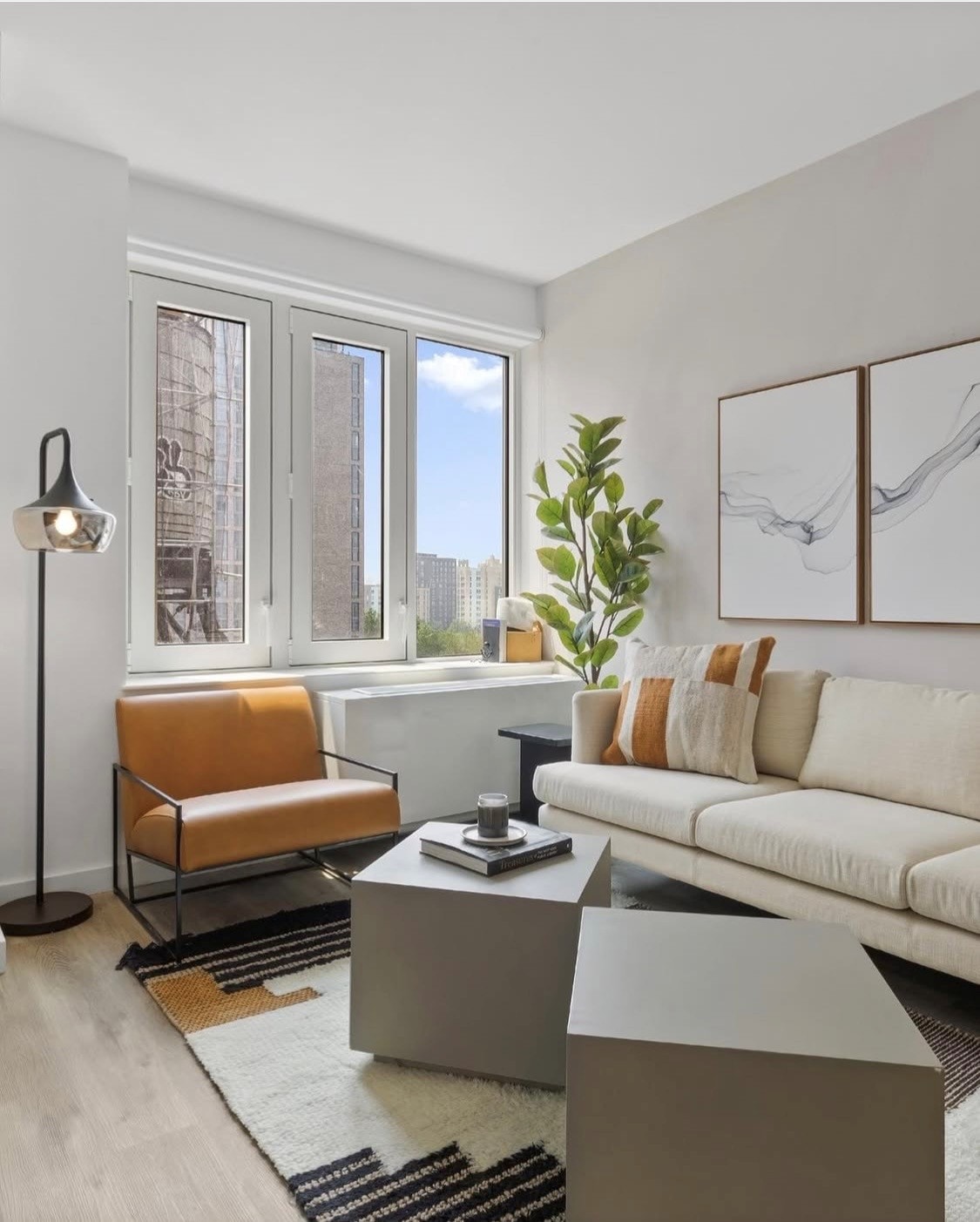 The Motto — Full Living Room
