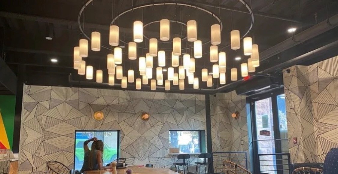 Café — Statement Chandelier