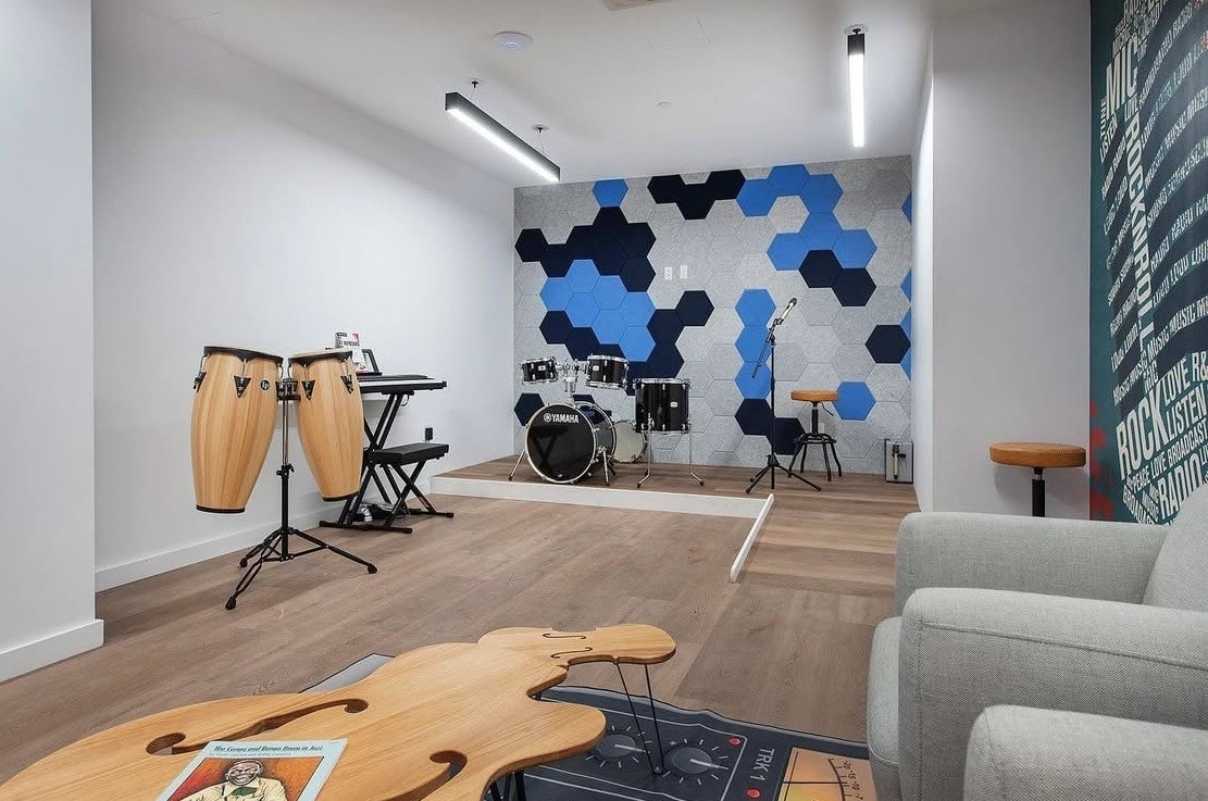 Alvista Rise — Amenity Music Room