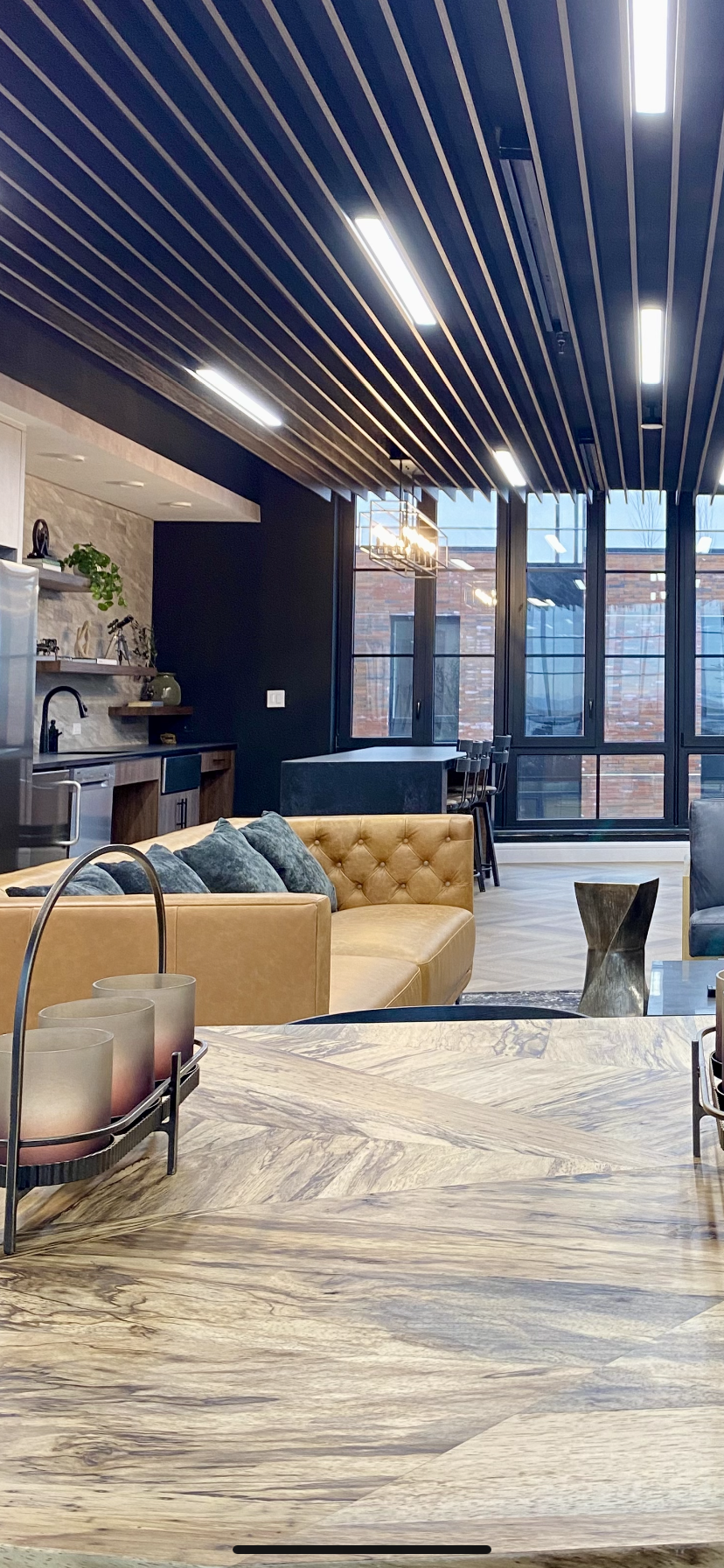 88 East 127th St — Resident Lounge